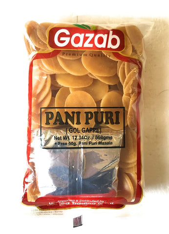 Gazab Pani Puri (Golgappa) 400g w/ Masala