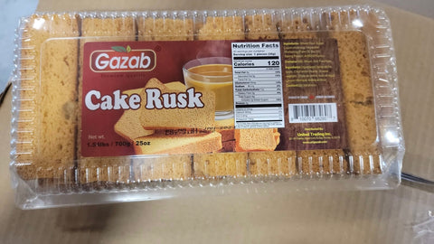 Gazab Cake Rusk 700G