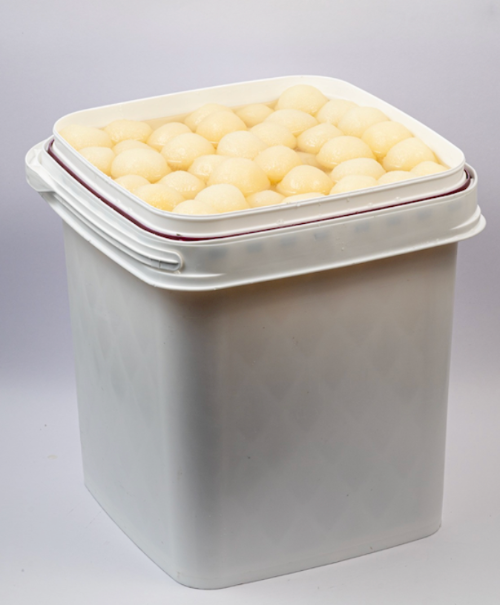 PUNJABI RASGULLA 1x14.4KG (BUCKET) (160-170PC)