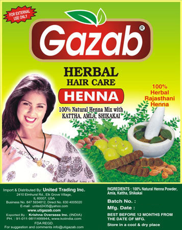 Gazab Herbal Henna – Gazab Indian Grocery