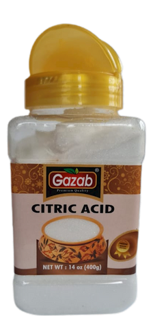 GAZAB CITRIC ACID 400G (JAR)