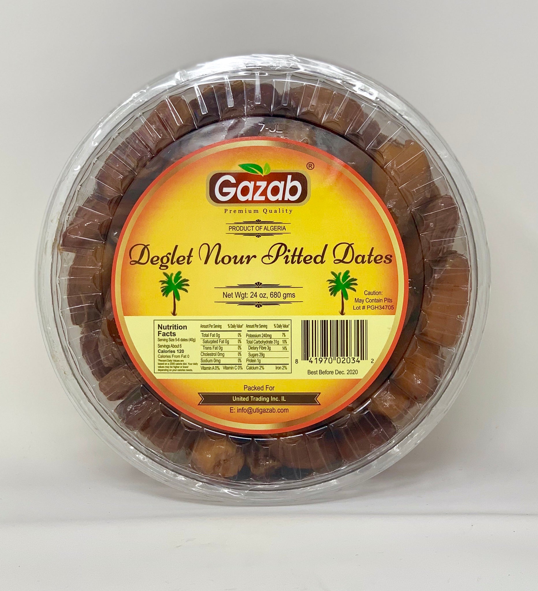 Gazab Pitted Dates 24oz