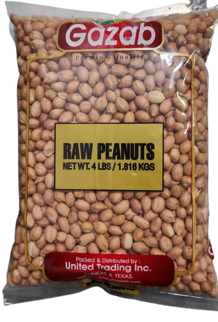 Gazab Raw Peanut 4lb